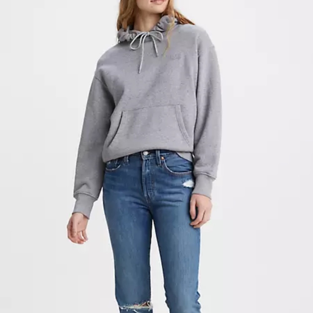 Levis high rise 501 Skinny.
